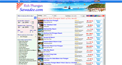 Desktop Screenshot of kohphangan.sawadee.com