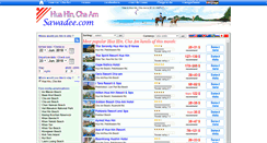 Desktop Screenshot of huahin.sawadee.com