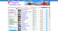 Desktop Screenshot of chiangmai.sawadee.com