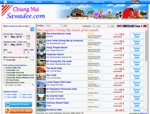 Tablet Screenshot of chiangmai.sawadee.com