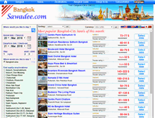 Tablet Screenshot of bangkok.sawadee.com